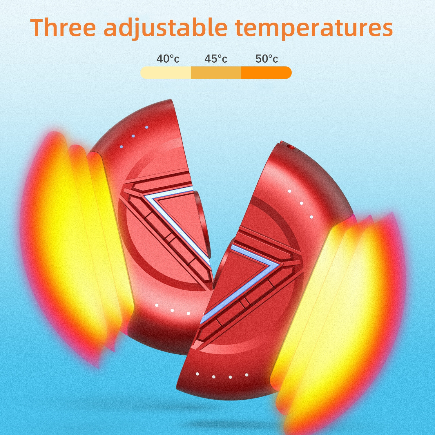 2-in-1 Electric Hand Warmer & Fast Charge Portable Heater | Great Gift