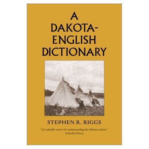 Stephen Return Riggs Dakota English Dictionary by Stephen R. Riggs (1992, Trade Paperback ...