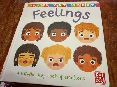 Find Out About: Feelings: A lift-the-flap board book of emotions by...