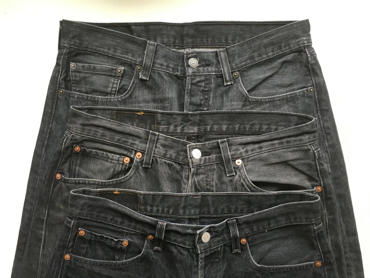LEVI`S 501 JEANS GRADE A VINTAGE STRAIGHT LEG W30 W32 W33 W34 W36