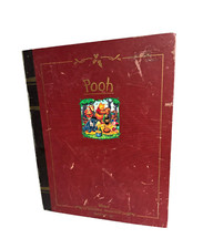 Vtg Disney Winnie The Pooh Christmas Storybook Collection Ornament Set 5 READ