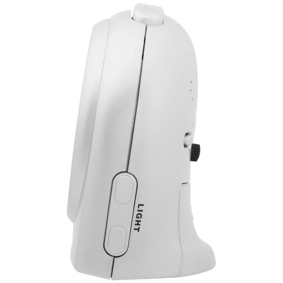 Acctim Astoria Analogue Alarm Clock Non Ticking Sweep Smartlite� Quartz Silver - Image 4 of 4