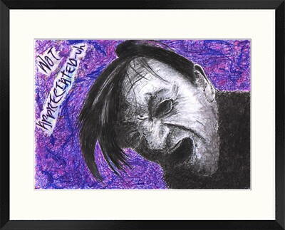 Mark E Smith The Fall Print Not Appreciated A4 Post Punk Hippriest