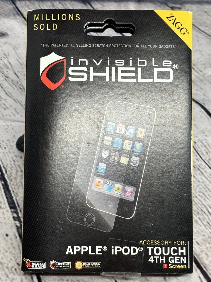 New Zagg Invisible Shield Dry Screen Protectors Full Body fits iPod Touch - Image 3 of 4