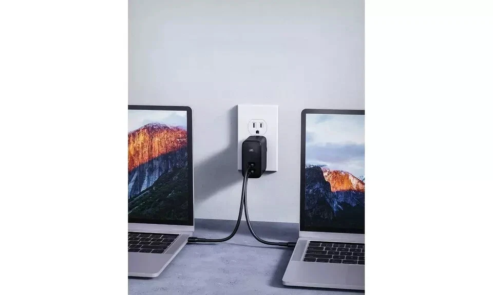 AUKEY Omnia 100W 2-Port PD Charger PA-B6 | USB-C Fast Wall Charger-APPLE/SAMSUNG - Image 2 of 4
