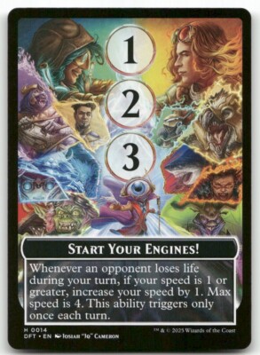 Start Your Engines! / Max Speed #14 MTG Aetherdrift NM X1