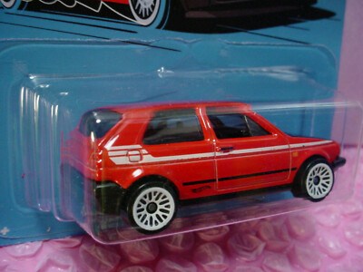2022 Hot Wheels VOLKSWAGEN Series VW GOLF MK2 8/8☀red;white