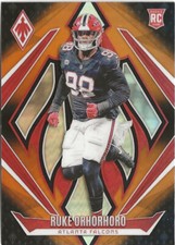 2024 Panini Phoenix Ruke Orhorhoro Orange Prizm SP RC #237 Atlanta Falcons