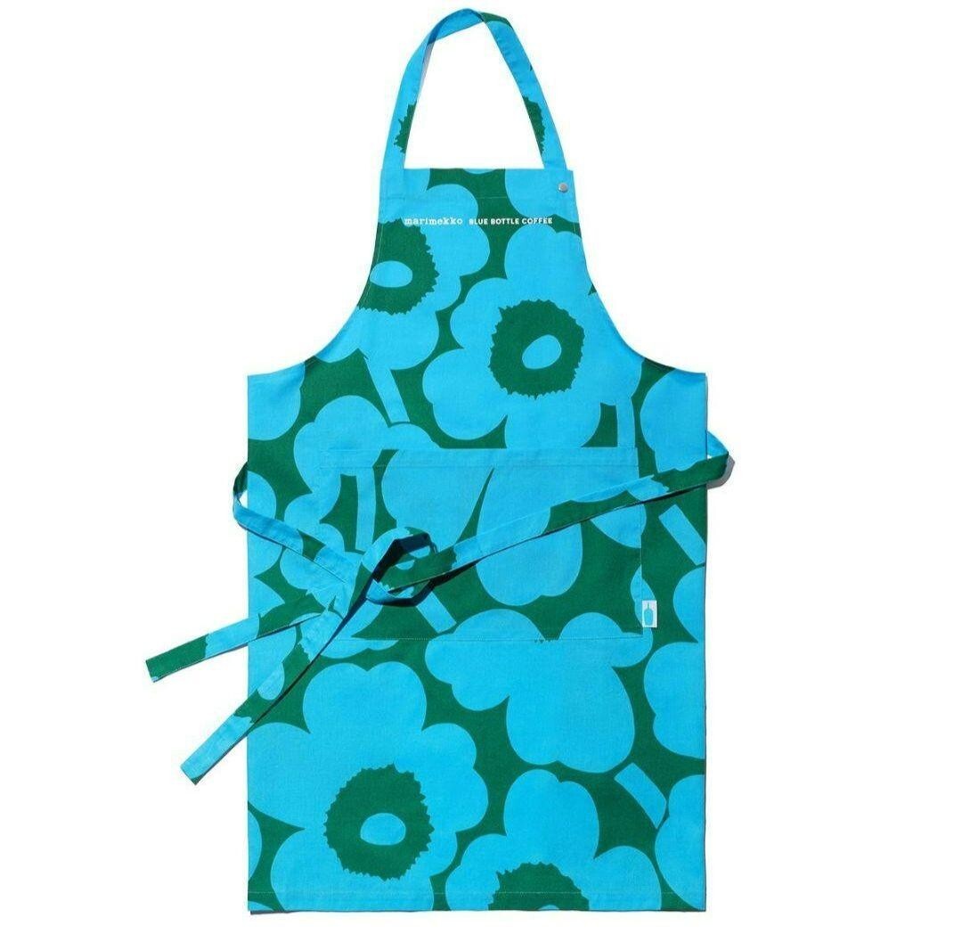 Marimekko Blue Bottle Coffee Apron Unikko Limited Edition 2025 | eBay