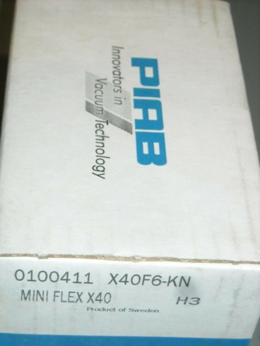 X40F6-KN, VAKUUMPUMPE, MINI FLEX X40, PIAB VACUUM PRODUCTS, New Old Stock - Bild 3 von 6
