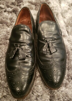 ALLEN EDMONDS ''BERWICK'' BLACK MEN'S LOAFERS Size 11 C $325