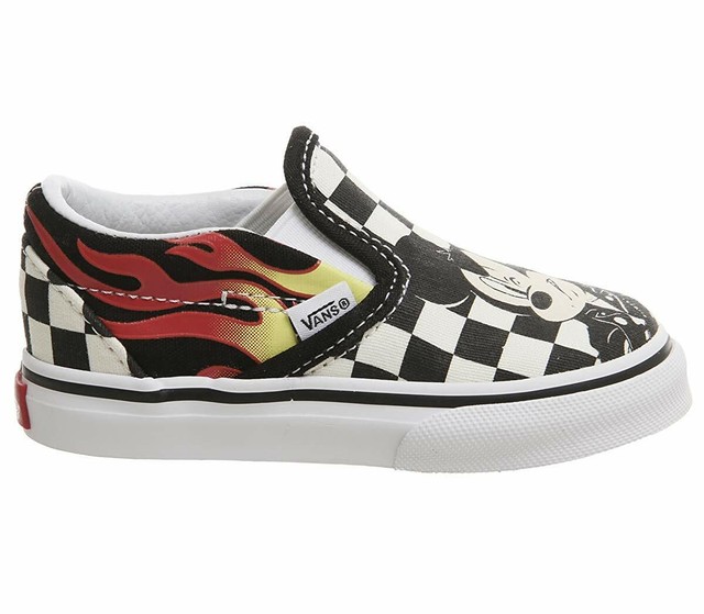 vans classic slip on mickey mouse