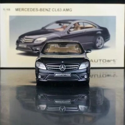 SUPER RARE* AUTOart 1/18 Mercedes-Benz CL63 AMG Black | eBay