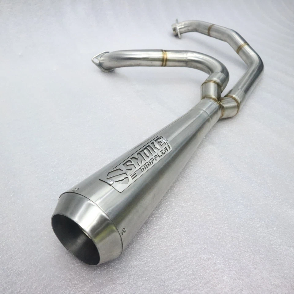 Escape personalizado para Harley Davidson Road King 1999-2023 sistema completo 2-1 Foto 3 de 4