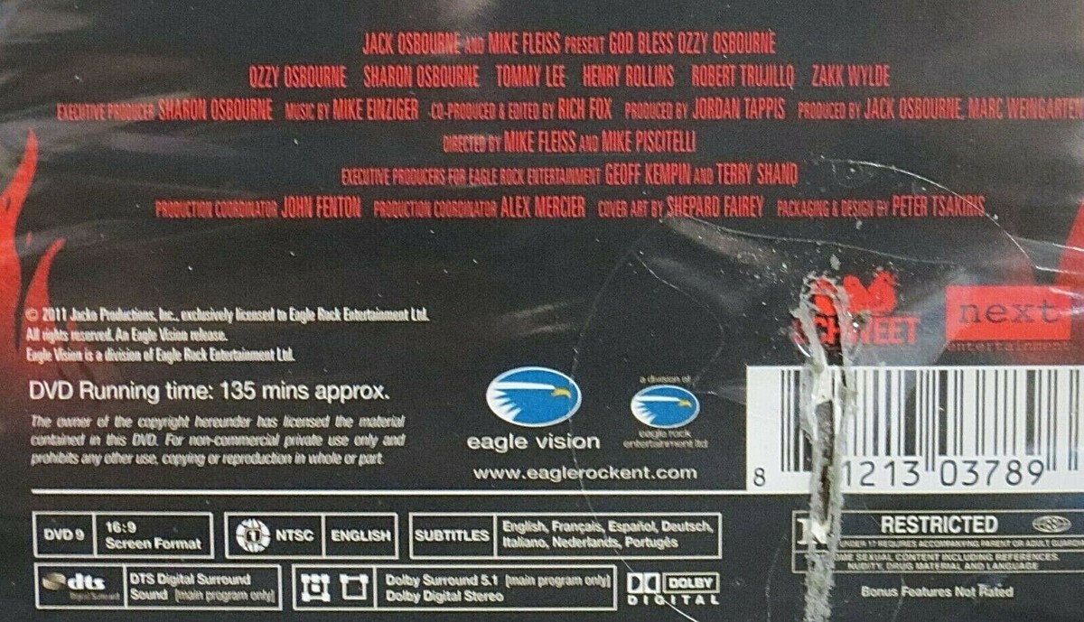 (未使用･未開封品)God Bless Ozzy Osbourne / [DVD] Amazon.com: God Bless Ozzy Osbourne [Blu-ray] : Imports