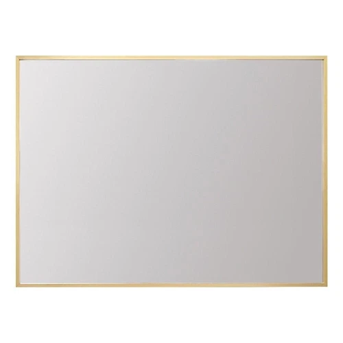 Elegant Decor Grace 27x36" Modern Aluminum Rectangle Mirror in Gold - Picture 1 of 5