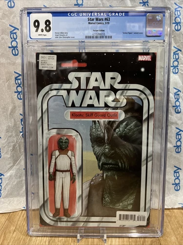 Star Wars #63 NM- Klaatu: Skiff Outfit Action figure 2019 Marvel Comics cgc 9.8