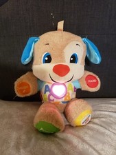 Fisher Price 2017 Puppy Laugh Learn Smart Stages Boy Dog Interactive Blue Ears