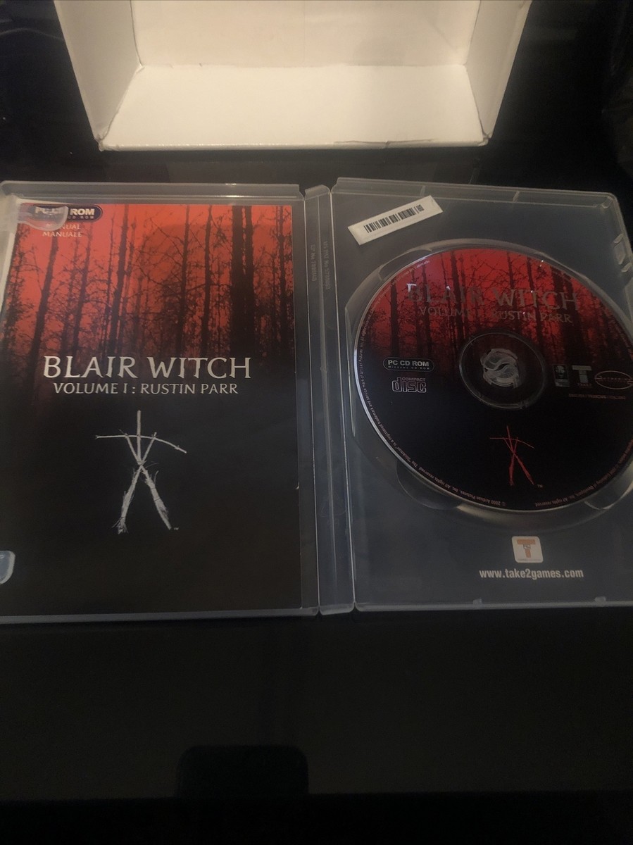 Blair Witch Volume 1: Rustin Parr PC CD ROM GAME COMPLETE MANUAL