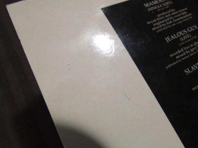 BRYAN FERRY MAMOUNA (EDIT) DIGIPAK 4 TRK 1995 IMPORT VIRGIN CD+LIVE+ENO MIX OOP Foto 4 de 4