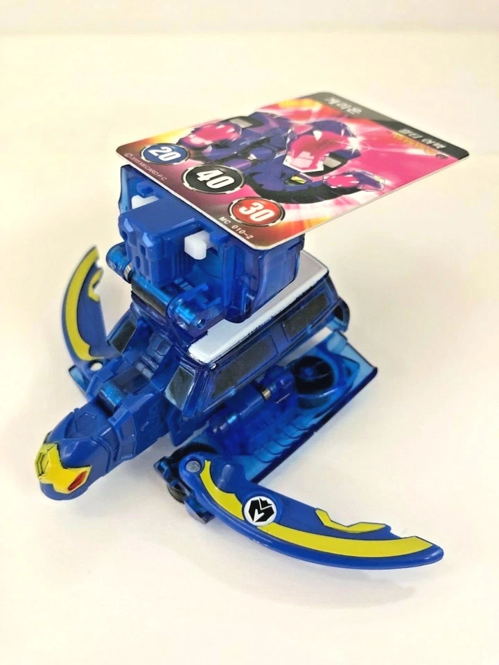 [TURNING MECARD] TADOR Transformable Robot Car Korea TV Figure+2 card  - Image 2 of 4