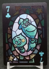2021 Tenyo Disney Stained Glass Playing Cards Soul Movie Joe Gardner 22 #7