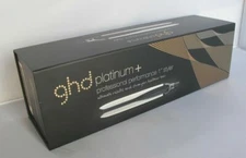 BRAND NEW IN Box ghd Platinum Professional+ Performance 1 Inch Styler - White