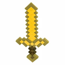 Disguise Minecraft Gold Sword Game Childrens Halloween Costume Accessory 112309