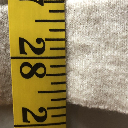 EILEEN FISHER Pullover Sweater Sz M Beige Cotton Cashmere Hooded Long Sleeve - Picture 9 of 10