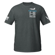 US Air Force F-16 Falcon Short-Sleeve Unisex T-Shirt