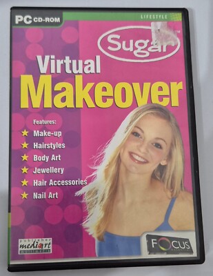 Sugar Virtual Makeover PC CD-ROM SPIELE