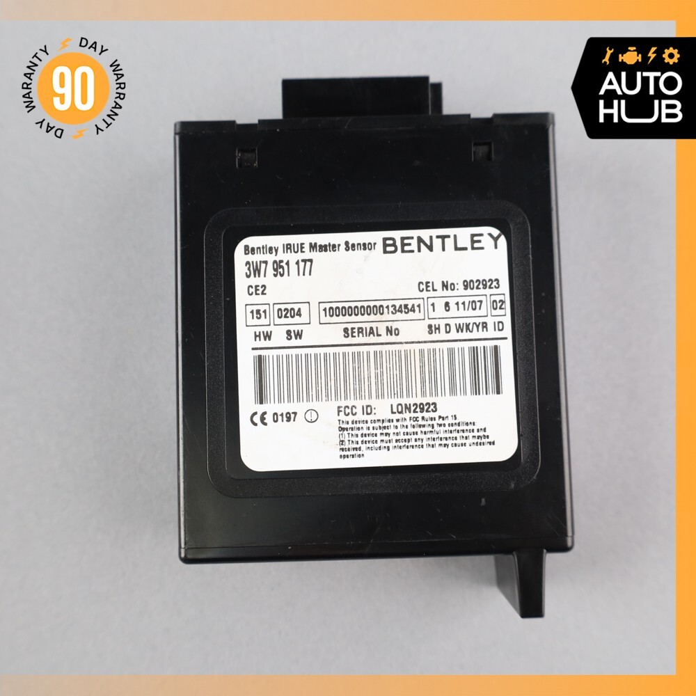 07-11 Bentley Continental GTC Anti Theft Alarm Movement Module OEM 60k