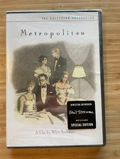 Metropolitan (1990) Criterion Collection DVD Whit Stillman New & Sealed