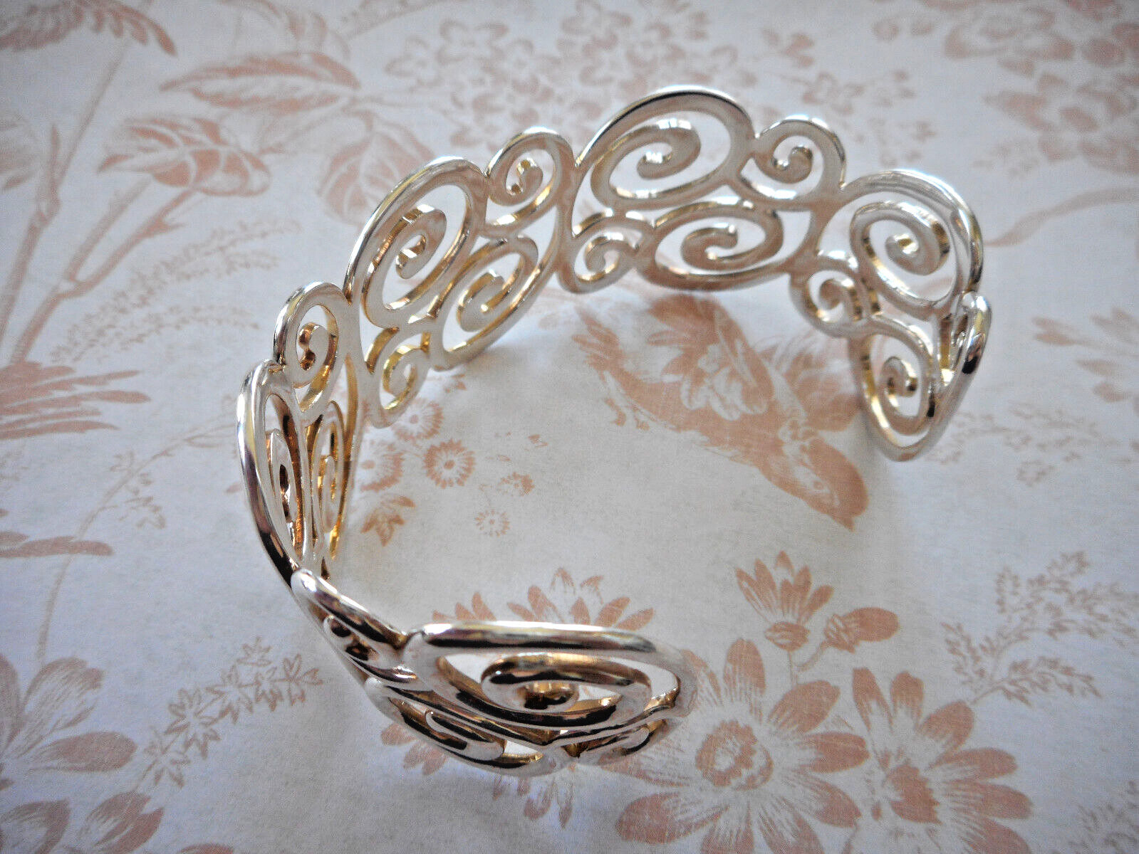 Ross Simons Sterling Silver Open Scroll Cuff Brac… - image 5