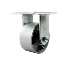 6 Inch Extra Heavy Duty Semi Steel Cast Iron Wheel Rigid Top Plate Caster SCC
