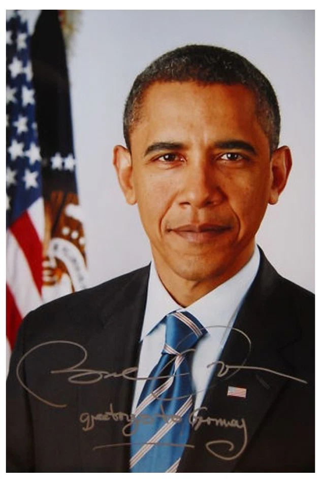 Barak Obama ++Autogramm++ ++US-Präsident++ - Bild 1 von 1