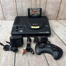 Sega Mega Drive Home Console Full Set Up 1 Controller And Mega Games I
