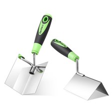 2 PCS Drywall Corner Tool Set - Stainless Ste...