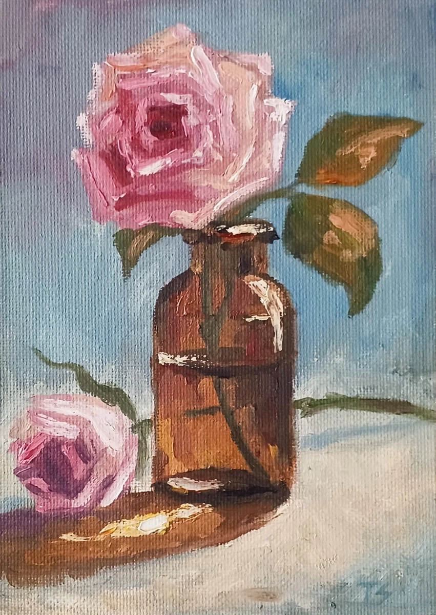 Oil Painting Original Floral Art Paintings for sale | eBay