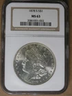 $1 1878-S Morgan Silver Dollar NGC MS63 San Francisco Mint * AvenueCoin