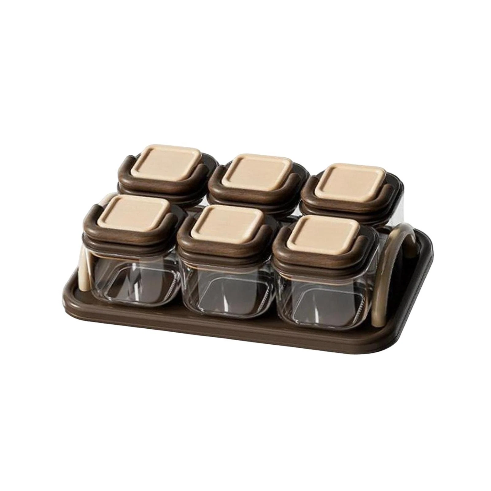 Divided Serving Tray Nut Dish Food Storage Container