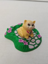 Vintage 1992 Kenner Littlest Pet Shop Li'l Paw Prints Kitty Cat Partial Complete