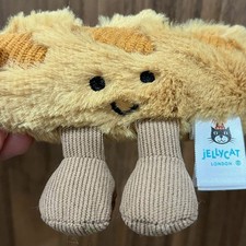 Jellycat Amuseables Baguette Bread Stick Plush Bag Charm Keychain Cute Gift NWT