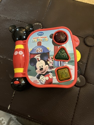 Disney Mickey Mouse Clubhouse My First Learning Book Lights Up and Makes Noise