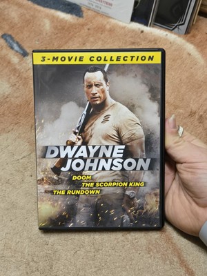 DWAYNE JOHNSON ROCK 3 DVD SET MOVIE COLLECTION 2019 DOOM SCORPION KING RUNDOWN