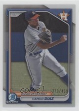 2024 Bowman Chrome Prospects Refractor 279/499 Camilo Diaz #BCP-135 15t1