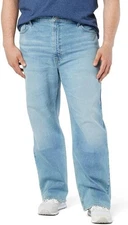 New Signature by Levi Strauss & Co. Gold Men's Loose Fit Jeans Flex Fit  42-32