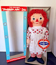 Vintage 1970's Knickerbocker Original Raggedy Ann America's Folk Doll Style 0001