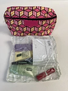 Clinique 5pc Maquillage Skincare Échantillons Cadeau Set Travel Cosmétique Sac NEW