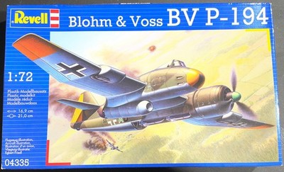 Revell Blohm & Voss BV P-194 04335 1/72 FS NEW Model Kit  Sullys Hobbie